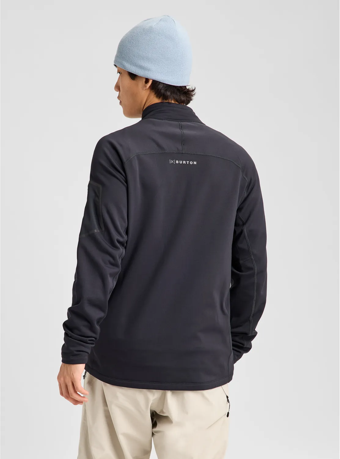 Burton [ak] Baker Stretch Full-Zip fleece True Black mellanlager