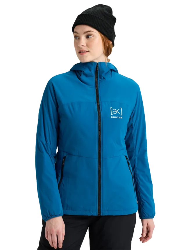 Burton [ak] Helium Hooded mellanjacka dam Blue Teal