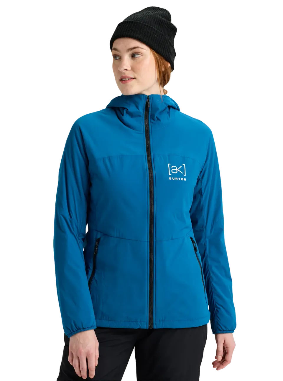 Burton [ak] Helium Hooded mellanjacka dam Blue Teal