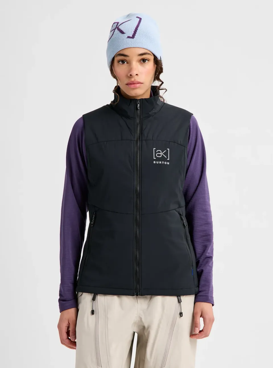 Burton [ak] Helium Stretch väst Rum Raisin isolerad