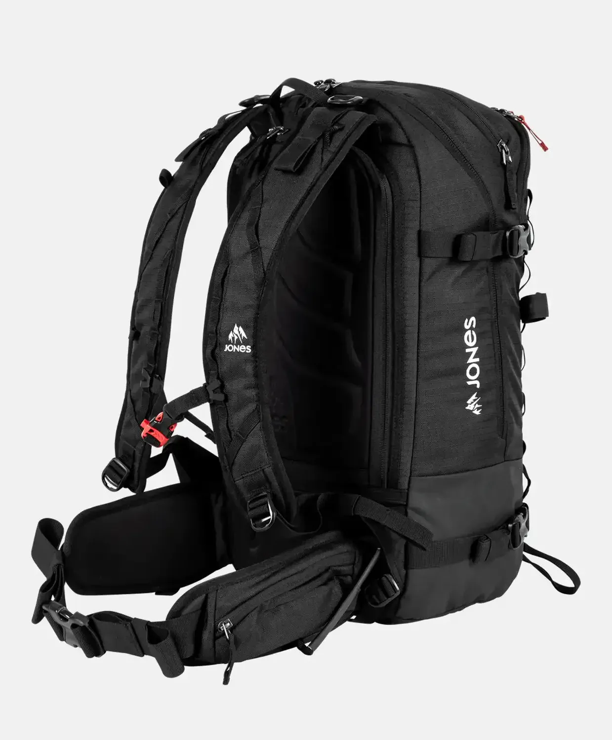 Jones Higher 32L ryggsäck Stealth Black teknisk tur