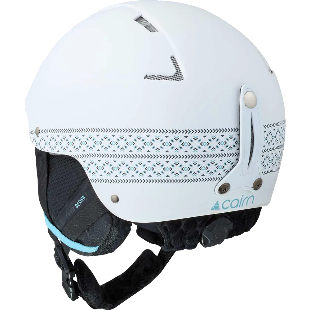 Cairn Sport Android Graphic skidhjälm white ethnic ABS
