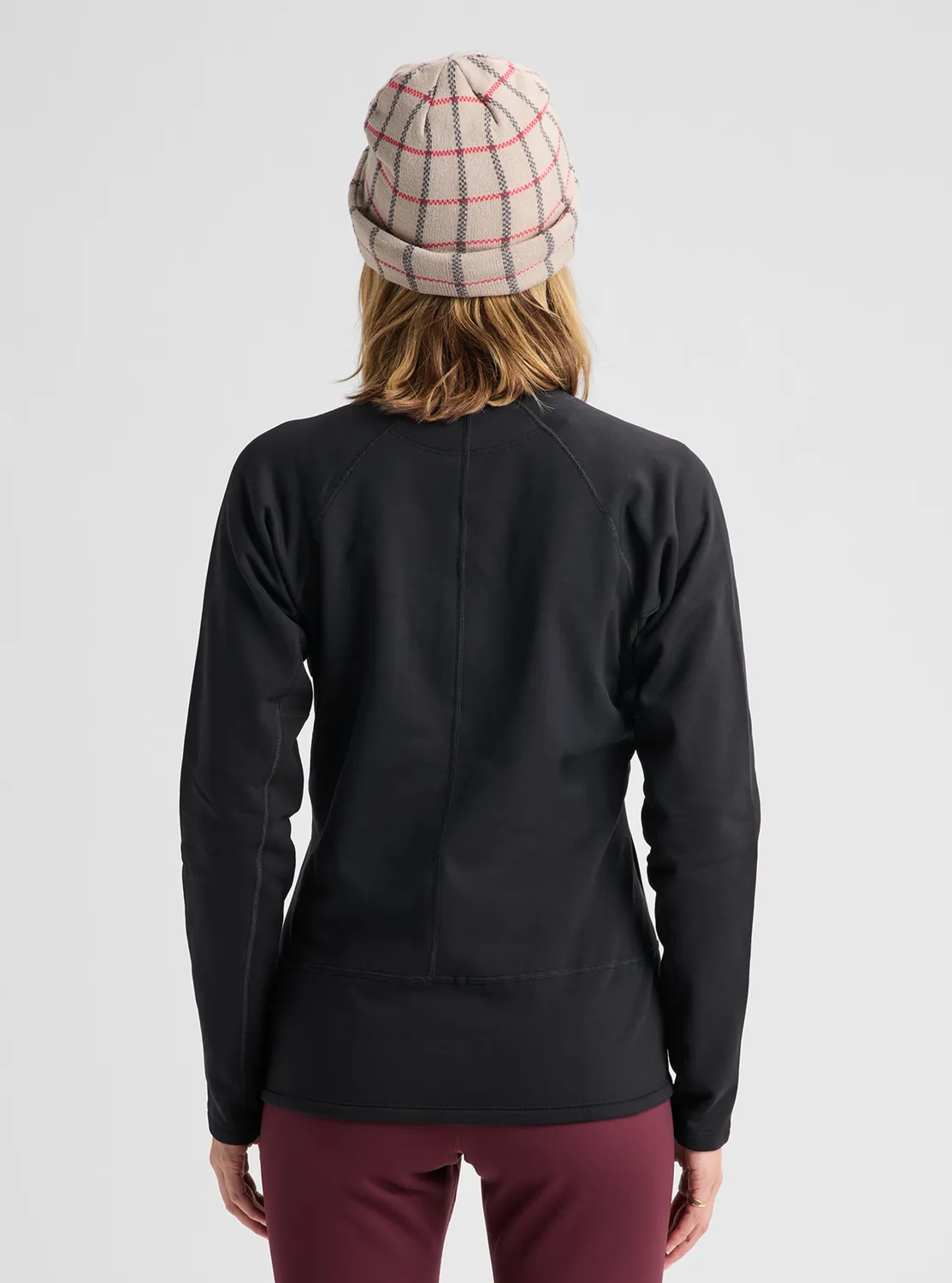 Burton [ak] Baker Stretch fleecejacka dam Rum Raisin fleece