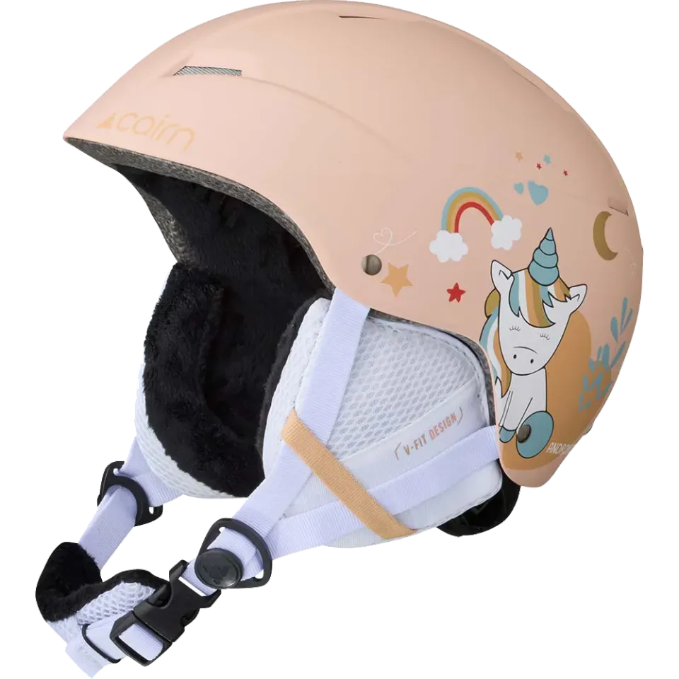 Cairn Sport Android Graphic J skidhjälm powder pink