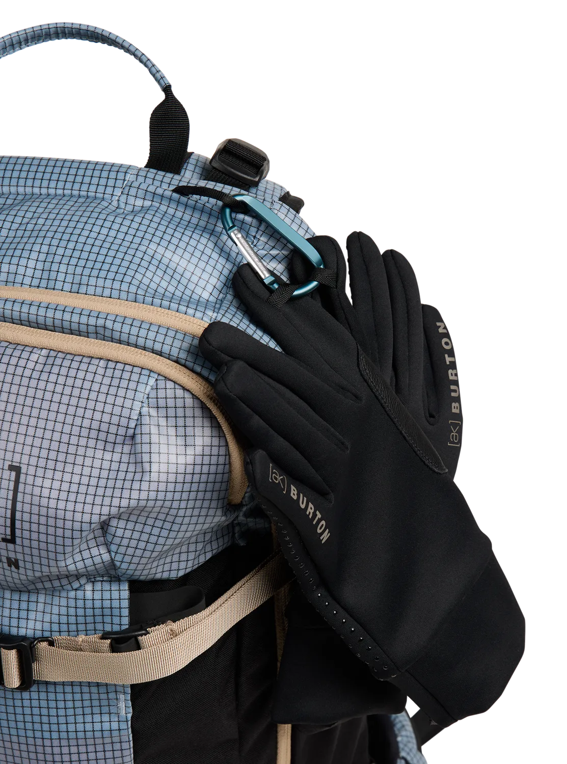 Burton [ak] Helium Midweight Handskar True Black Touch