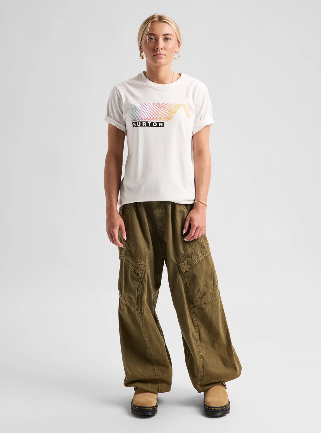 Burton Elmore t-shirt kort ärm svart ekologisk bomull