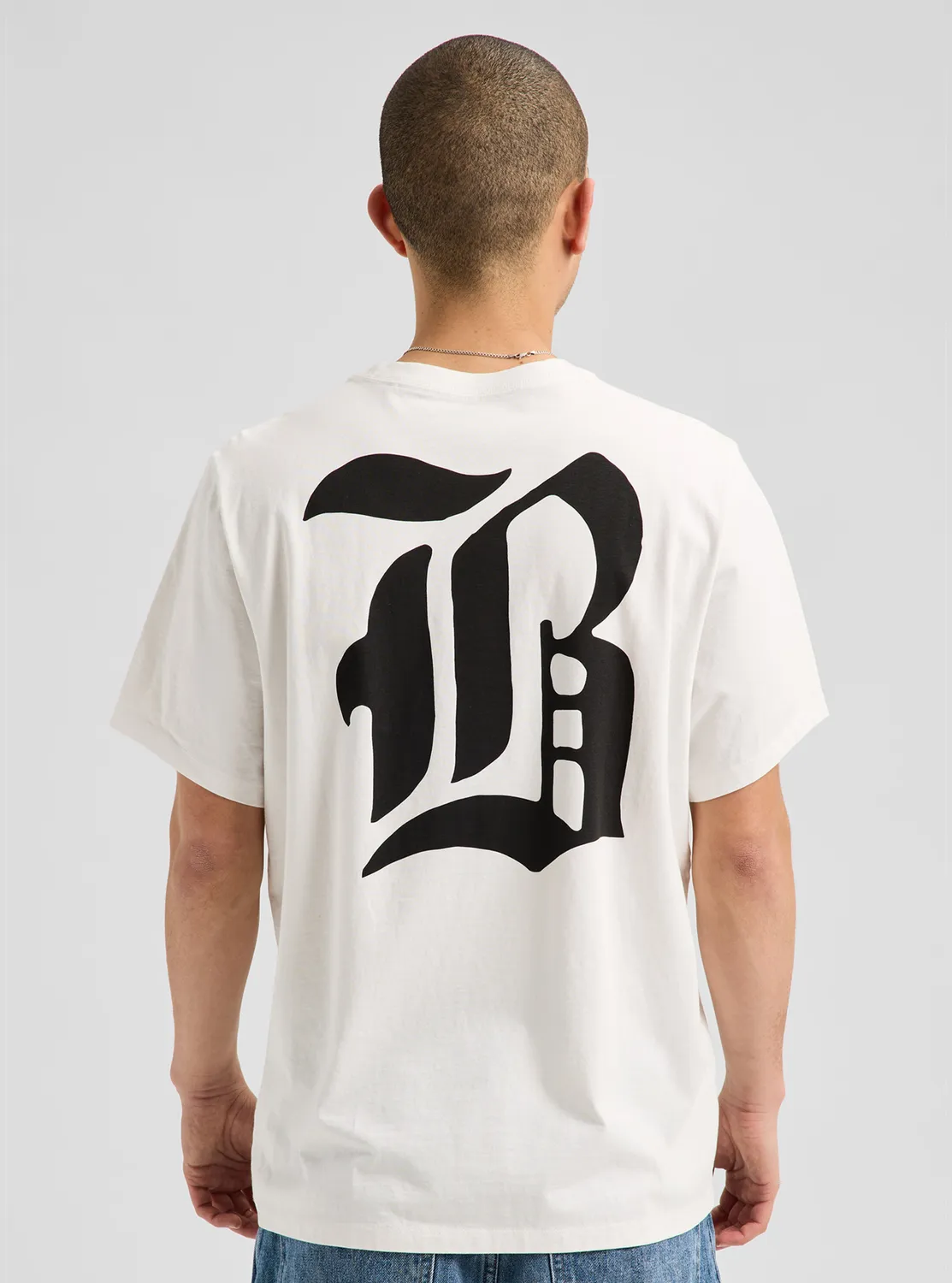 Burton Hesston t-shirt kortärm True Black B-tryck bomull