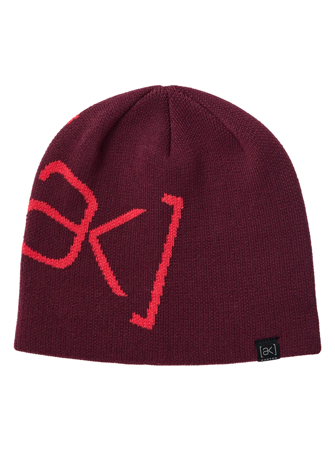 Burton [ak] Logo Beanie mössa Rum Raisin återvunnen