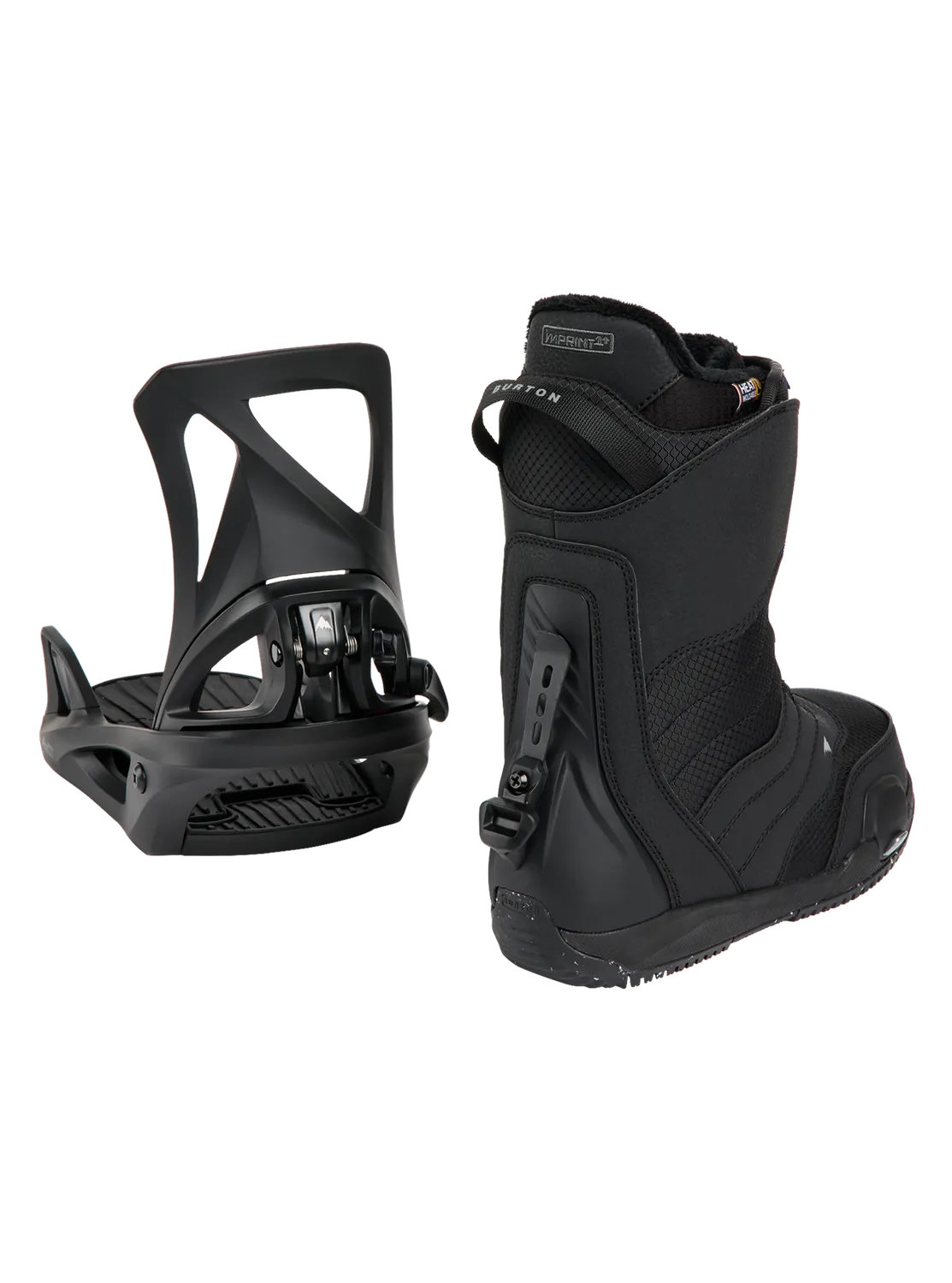 Burton Step On boots och bindning paket dam svart