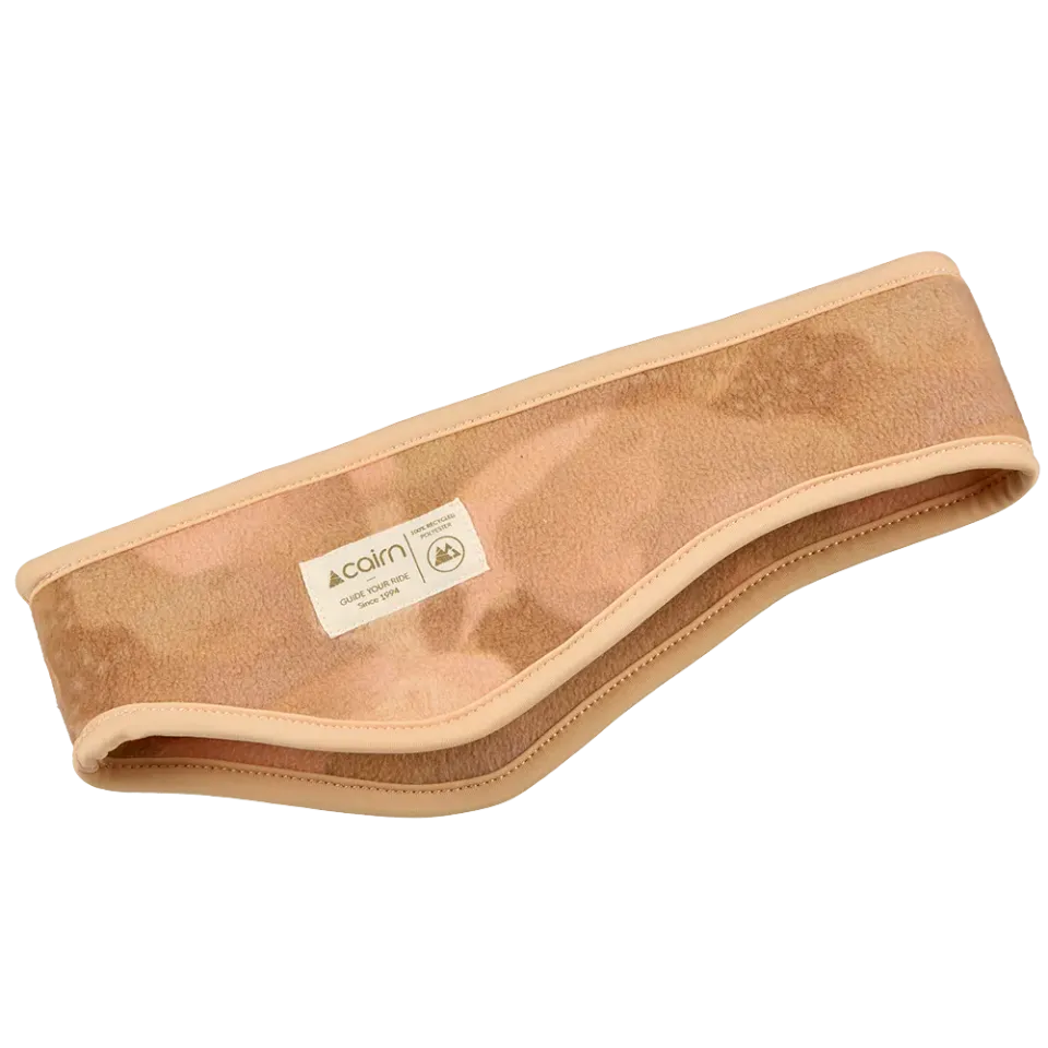 Cairn Zelie pannband Peach Watercolor återvunnen fleece