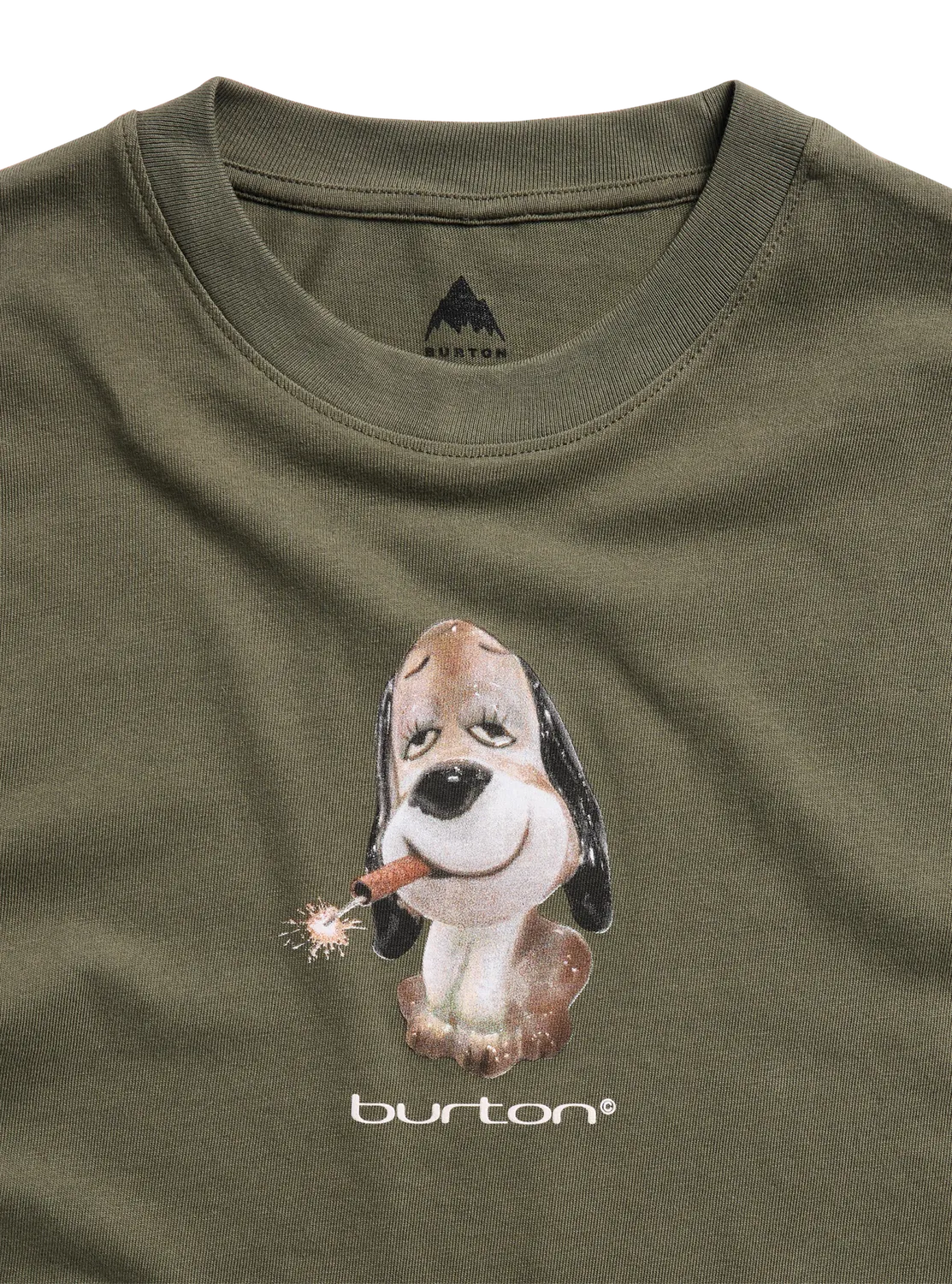 Burton Short Fuse T-shirt Khaki Green kortärmad