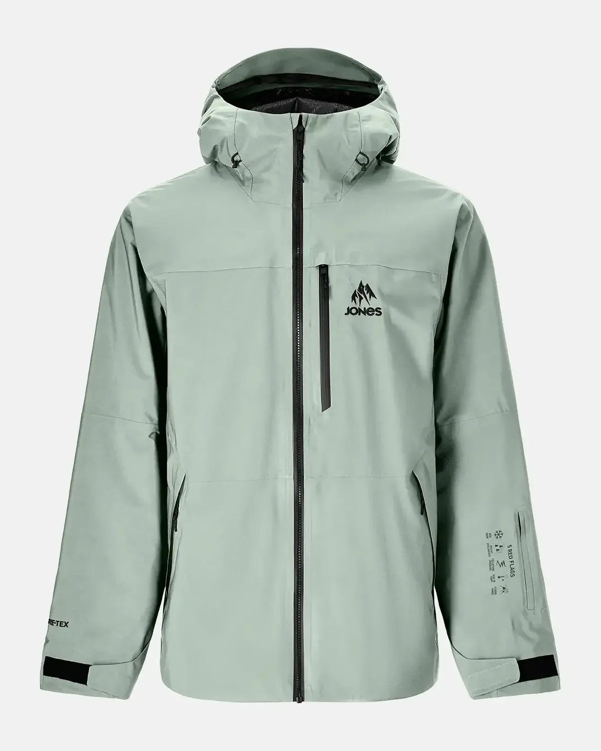 Jones Deeper GORE-TEX skidjacka Stealth Black Primaloft
