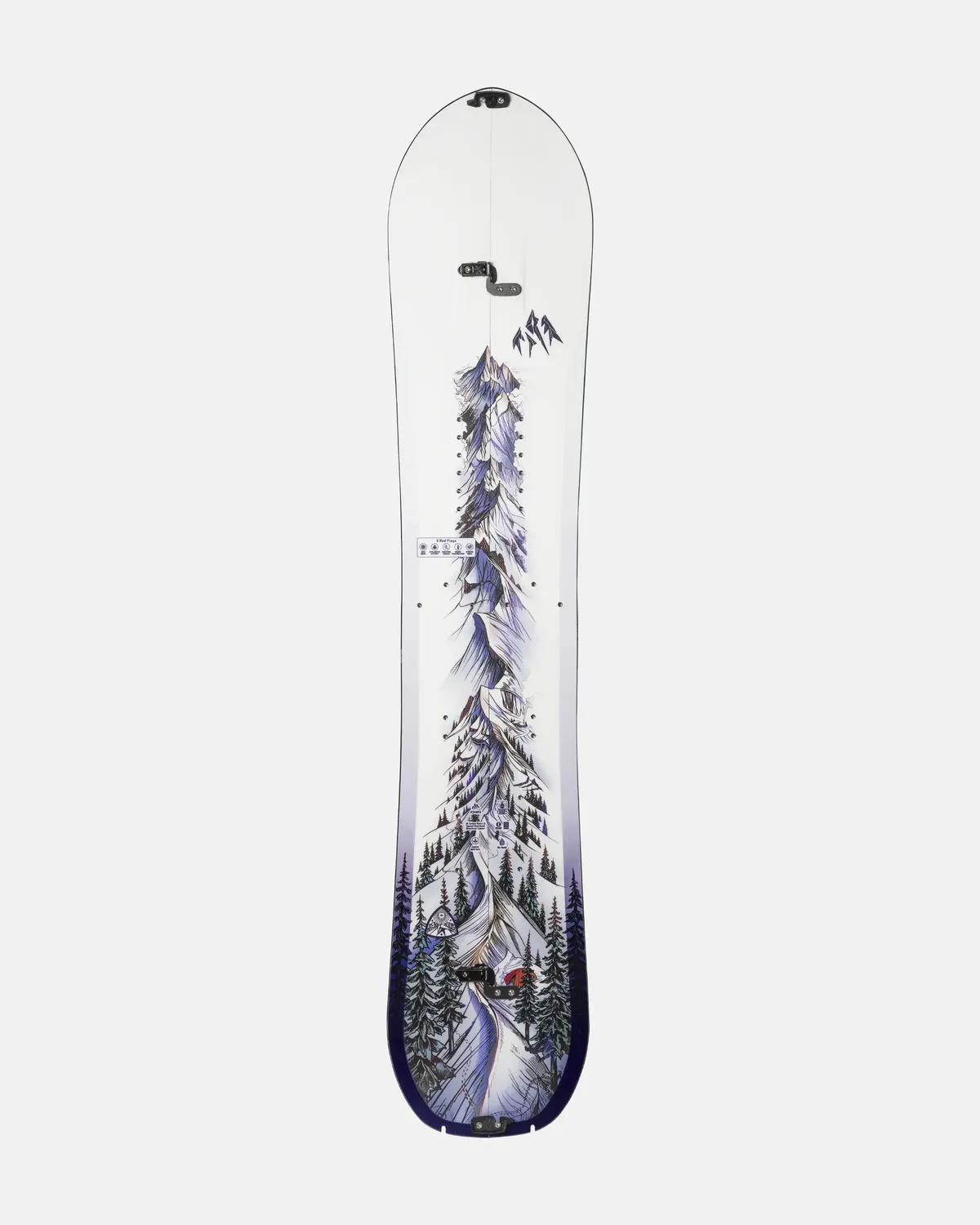 Jones Dream Weaver 2.0 splitboard dam 148 puder