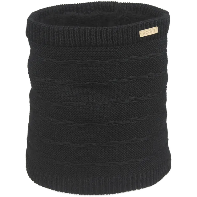 Cairn Sport Alva Col halsvärmare Black återvunnen