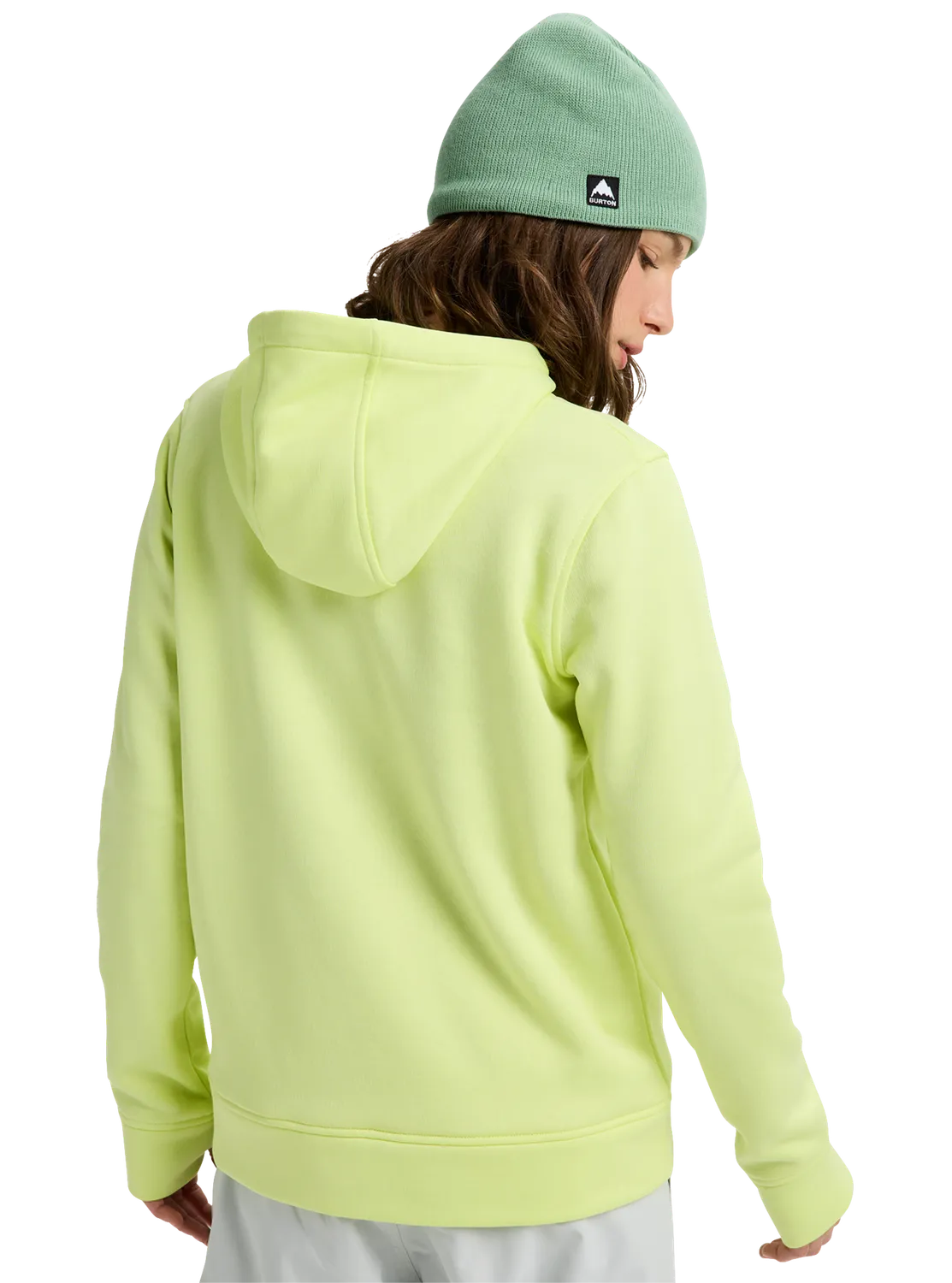 Burton Oak Pullover hoodie dam True Black Heather