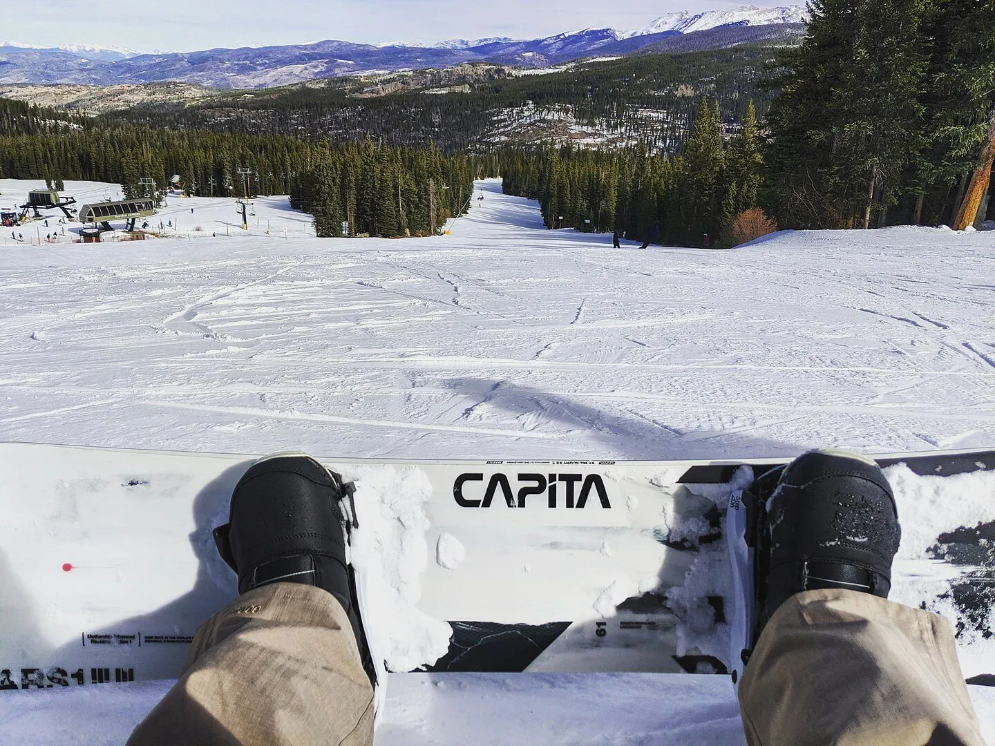 Burton Felix Step On boots dam Black snabb
