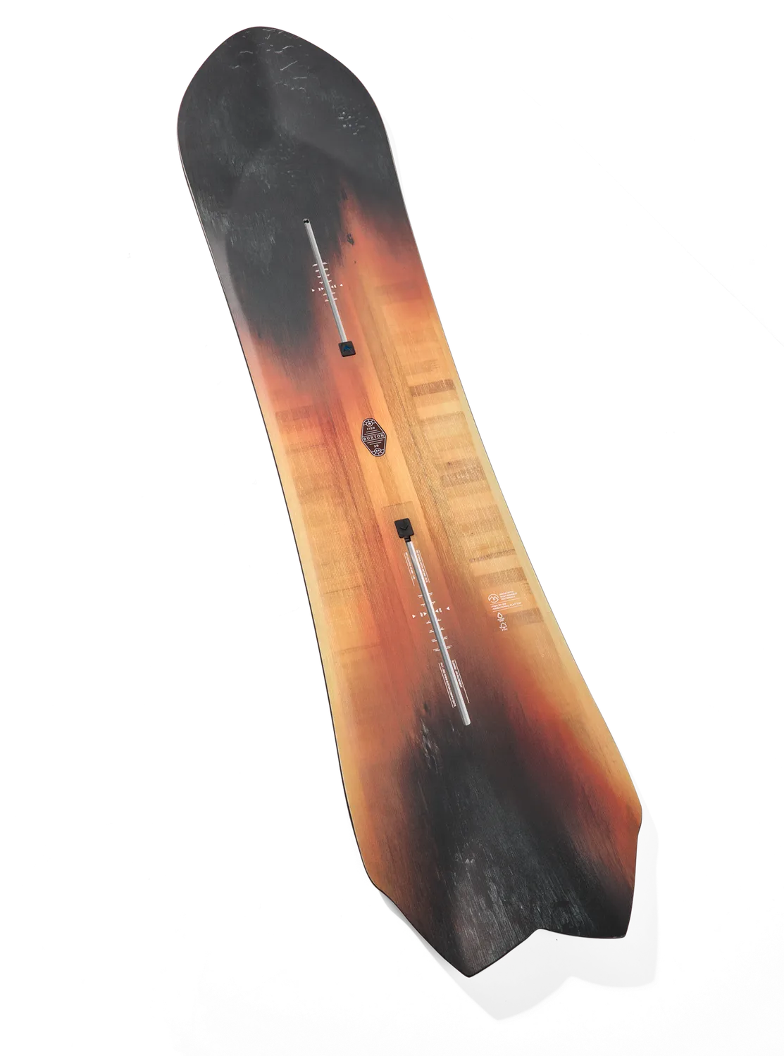 Burton 3D Fish Directional Flat Top snowboard 156