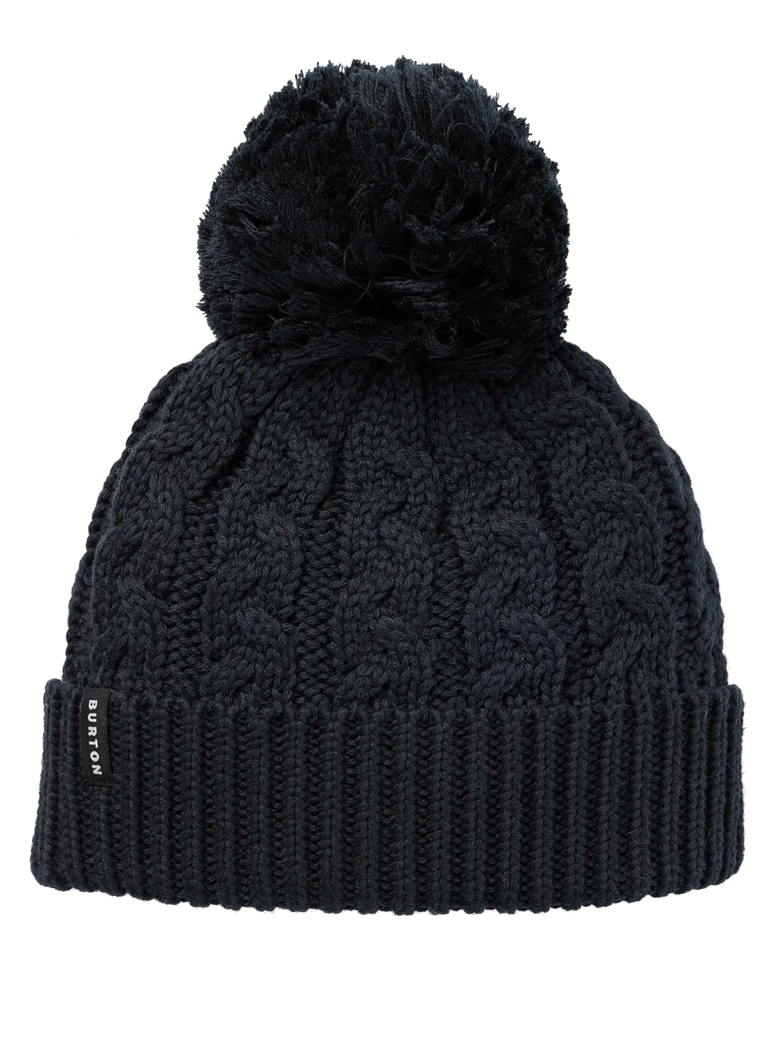 Burton Zippy Fleece-Lined mössa True Black varm fleece