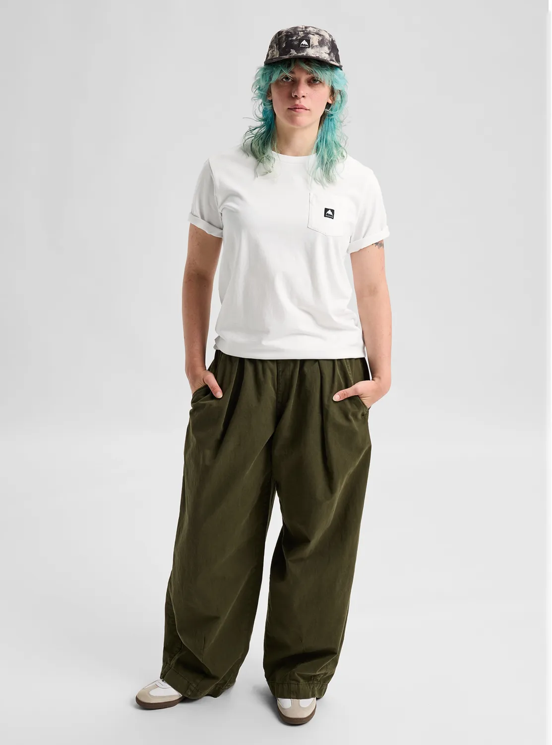 Burton Colfax t-shirt Stout White mjuk bomull