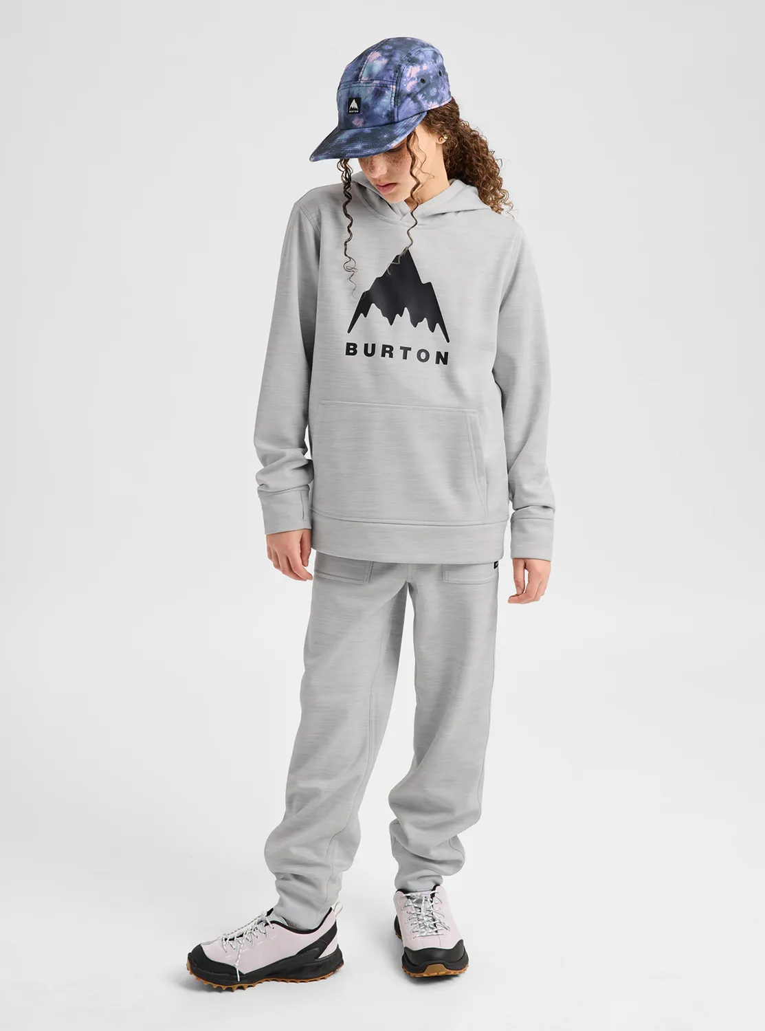 Burton Oak Pullover barn hoodie Spiced Chai mjuk