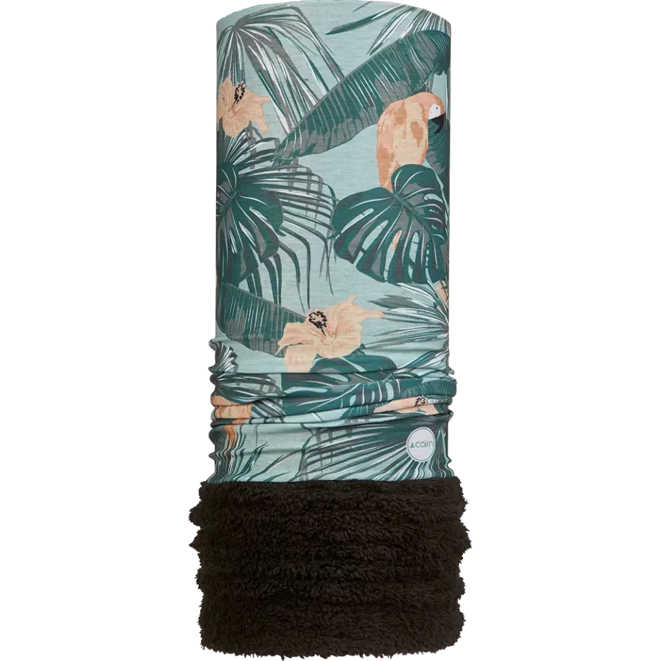 Cairn Sport Malawi Polar Plush halsvärmare Aqua Tropical stretch