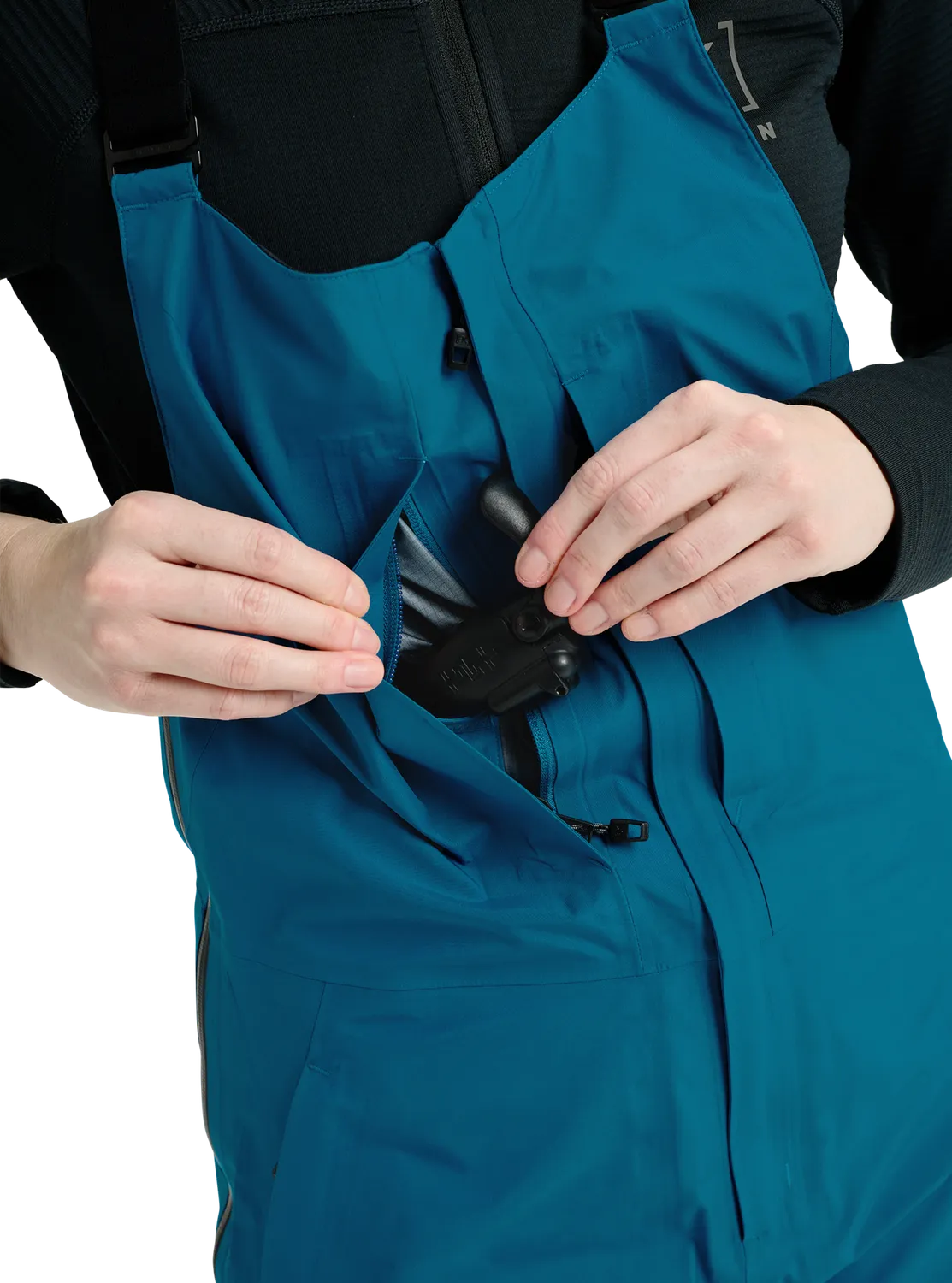 Burton [ak] Kimmy GORE-TEX 3L bibbyxor Blue Teal stretch