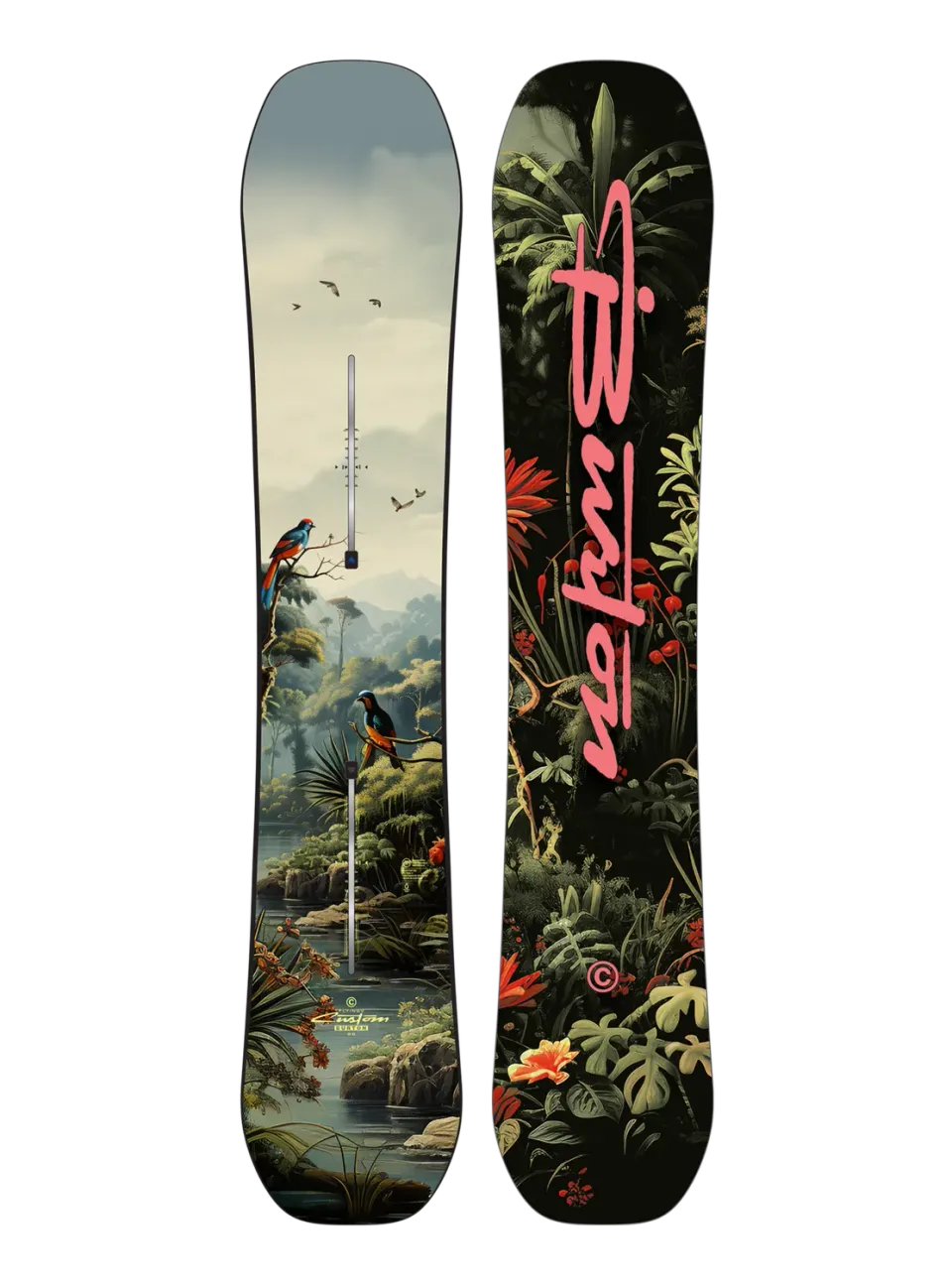 Burton Custom Flying V snowboard 156 hybridcamber poppig
