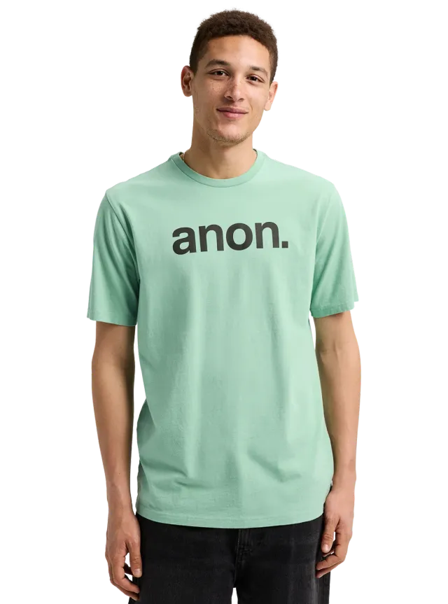 Burton Anon Short Sleeve T-shirt True Black ekologisk bomull