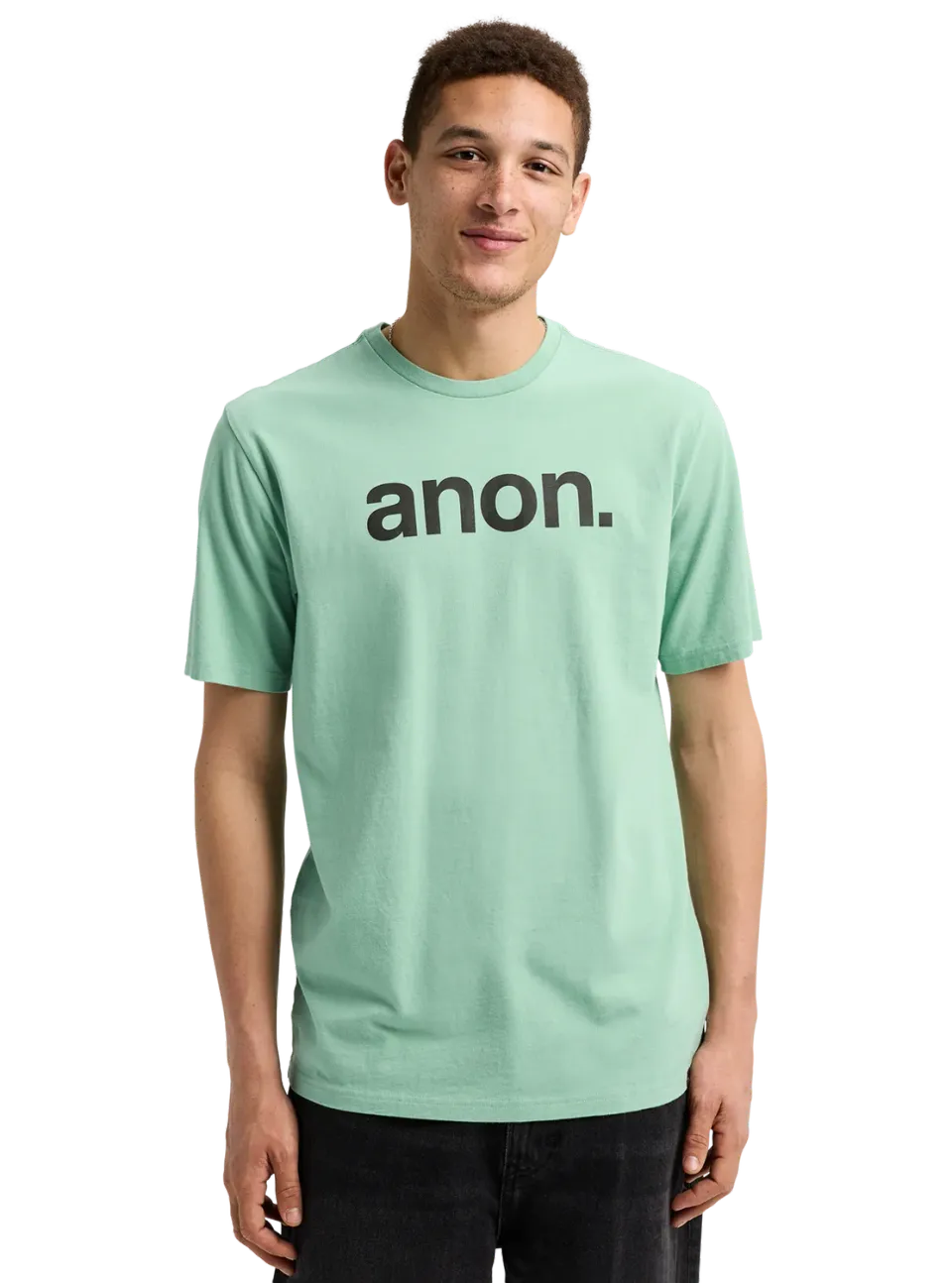 Burton Anon Short Sleeve T-shirt True Black ekologisk bomull