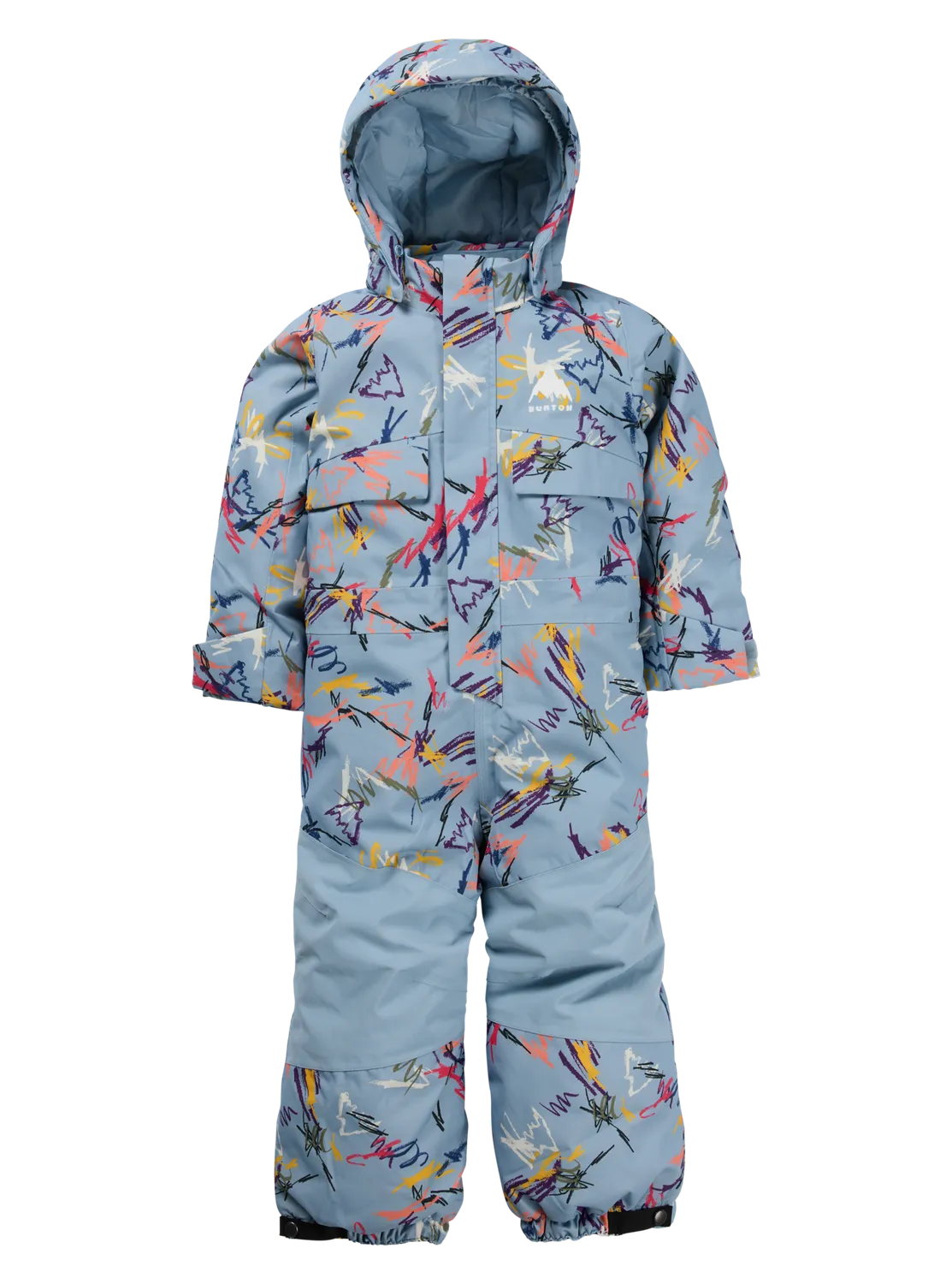 Burton 2L One Piece snöoverall Scribble fodrad
