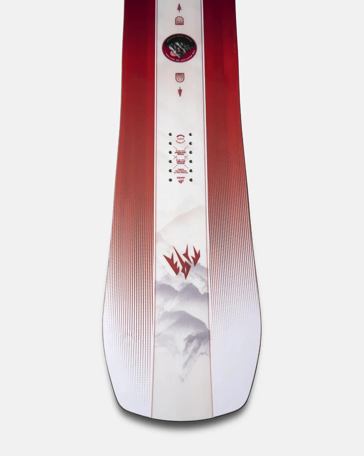 Jones Twin Sister snowboard dam allmountain medium flex