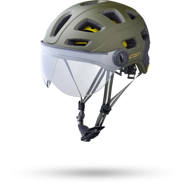 Cairn Quartz Visor MIPS cykelhjälm Forest Black M