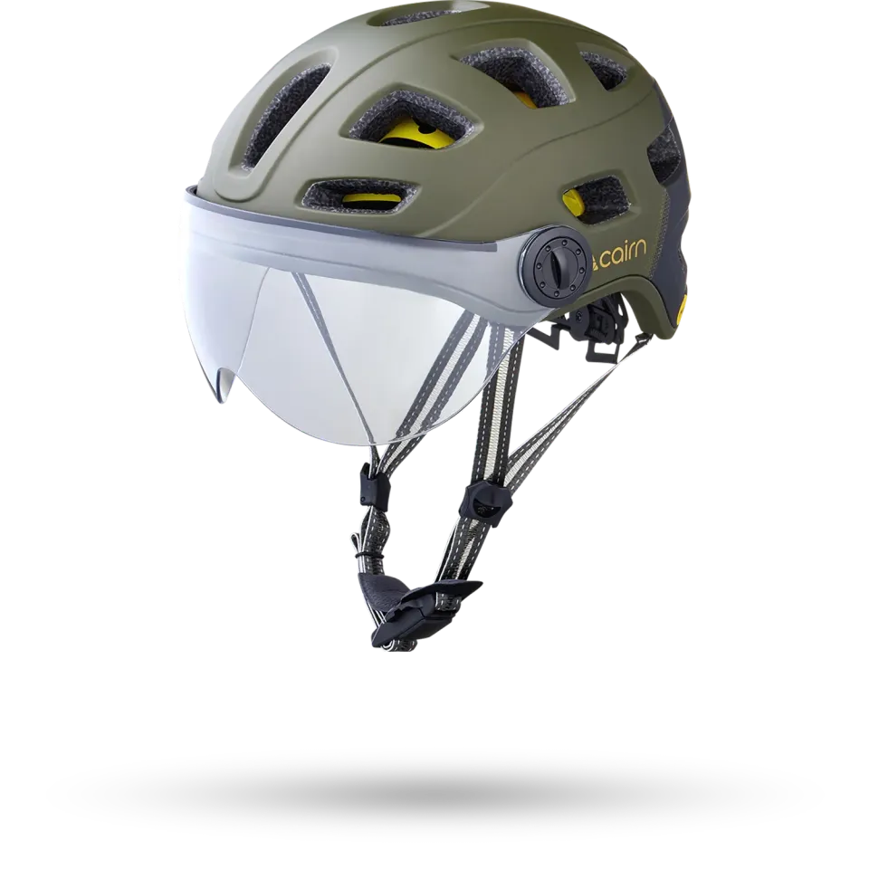 Cairn Quartz Visor MIPS cykelhjälm Forest Black M