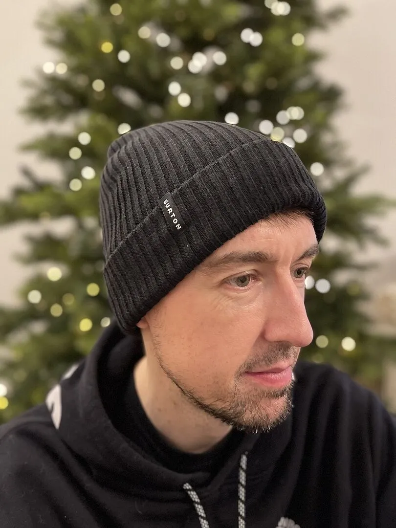 Burton Recycled Rib Beanie mössa True Black tunn ribb