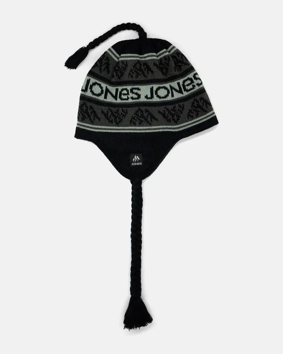 Jones Inaki mössa Stealth Black återvunnen Polylana