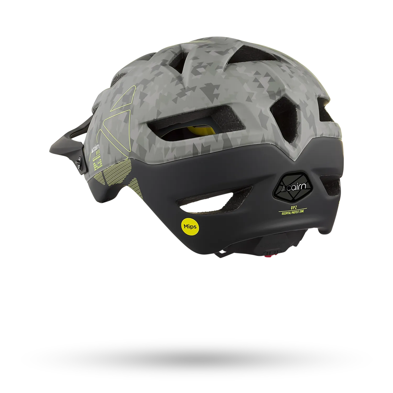 Cairn Rift MIPS Mat Khaki Camo cykelhjälm ventilerad