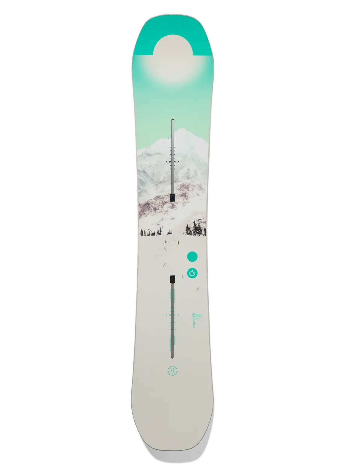 Burton Feelgood Flying V snowboard First Tracks 149