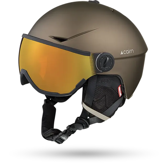 Cairn Rise II Photochromic skidhjälm Matte Bronze fotokromatisk