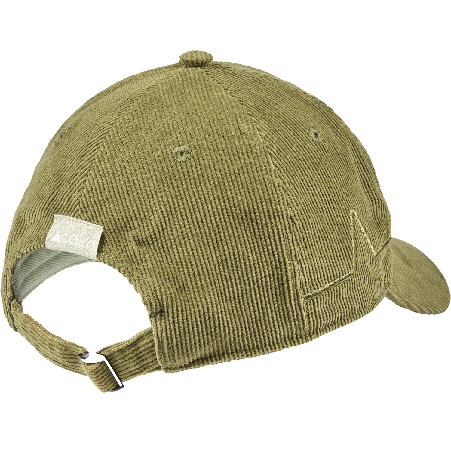 Cairn Velvet Cap keps oliv manchester