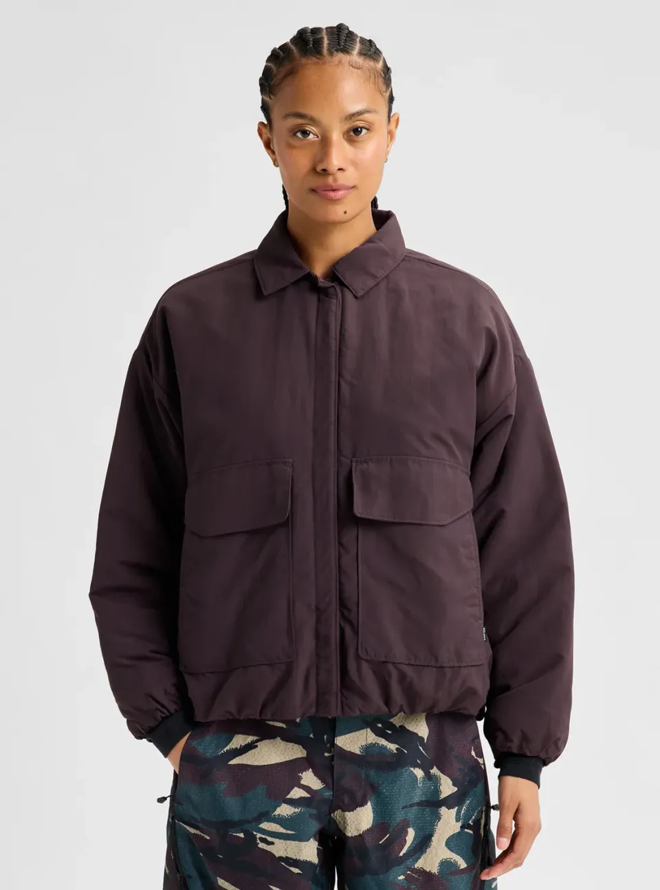 Burton Winslow isolerad jacka dam Summit Taupe vinter