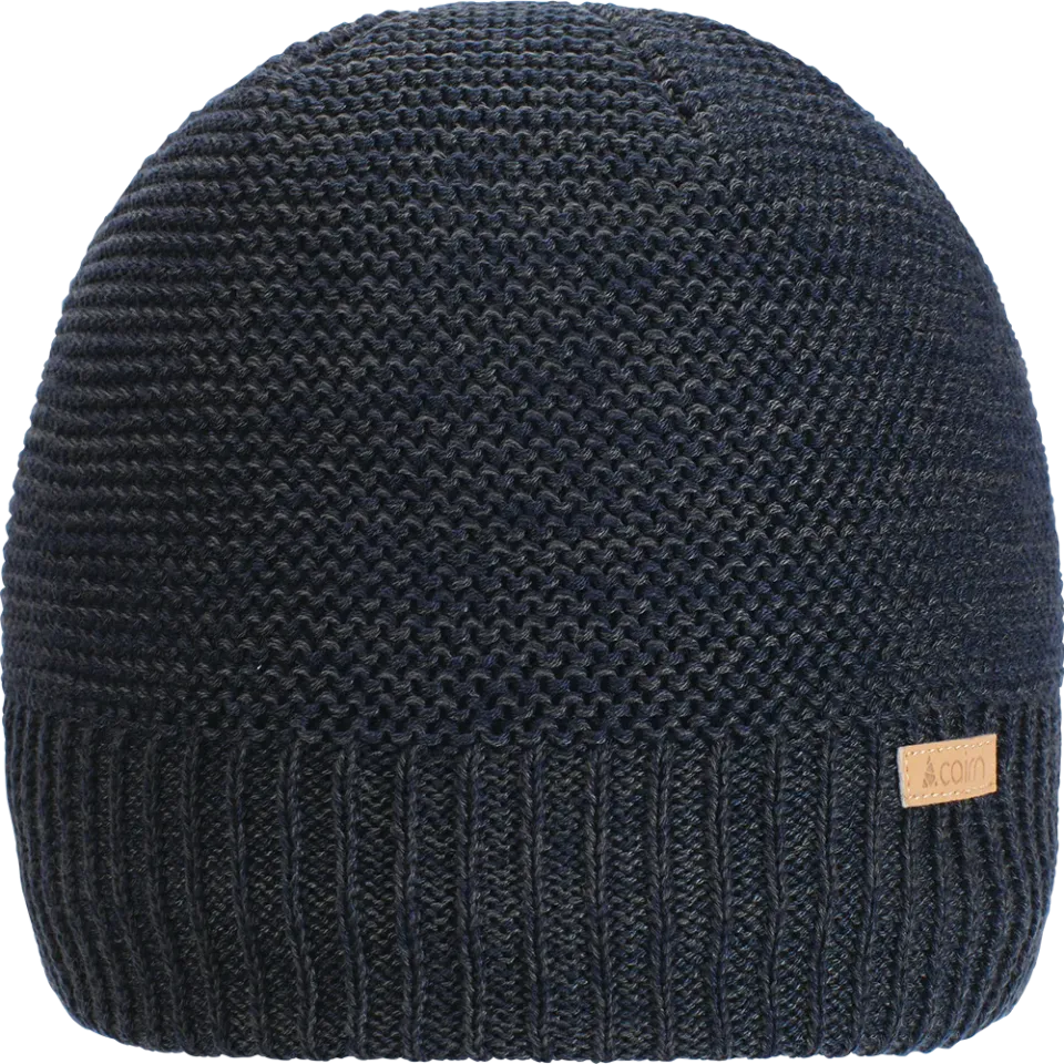 Cairn Timeo mössa midnight graphite mjuk
