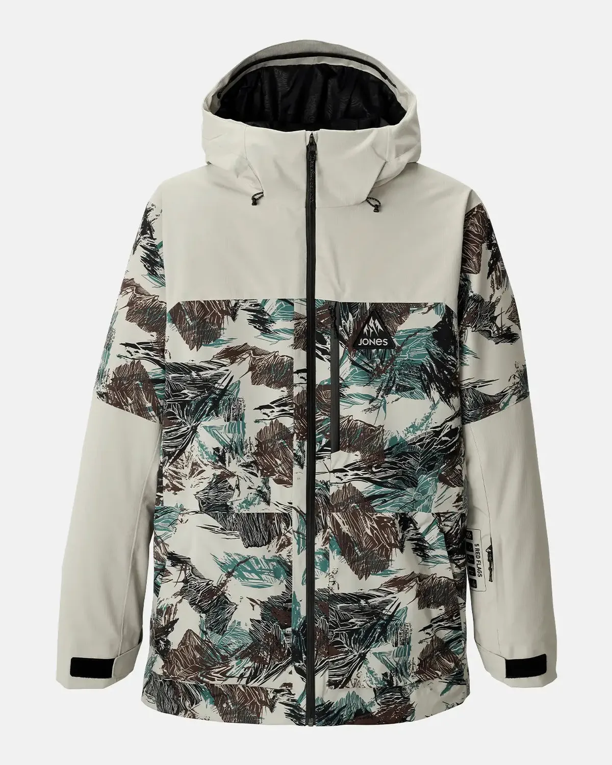 Jones MTN Surf Recycled Parka 2026 jacka herr Stealth Black 20K