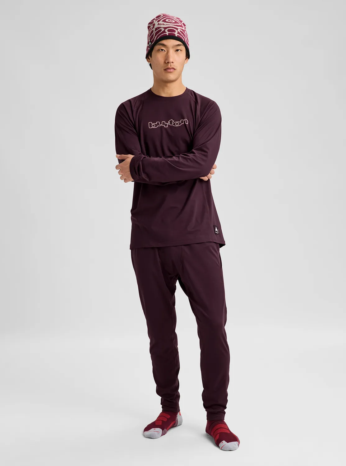 Burton Midweight Base Layer underställsbyxor herr True Black varm