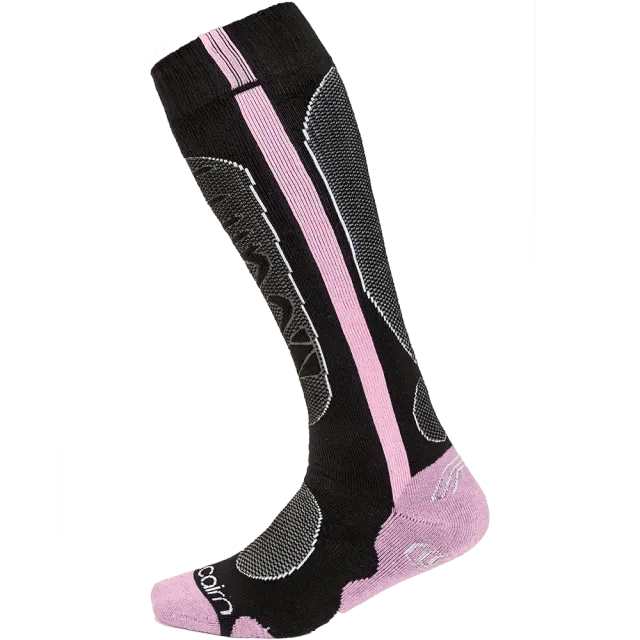 Cairn Spirit skidstrumpor black powder pink