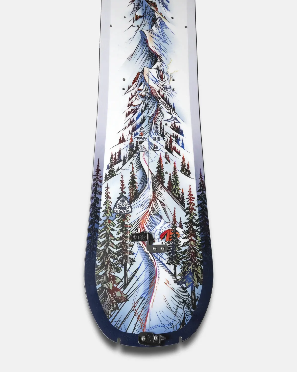 Jones Frontier 2.0 splitboard herr 159 riktad