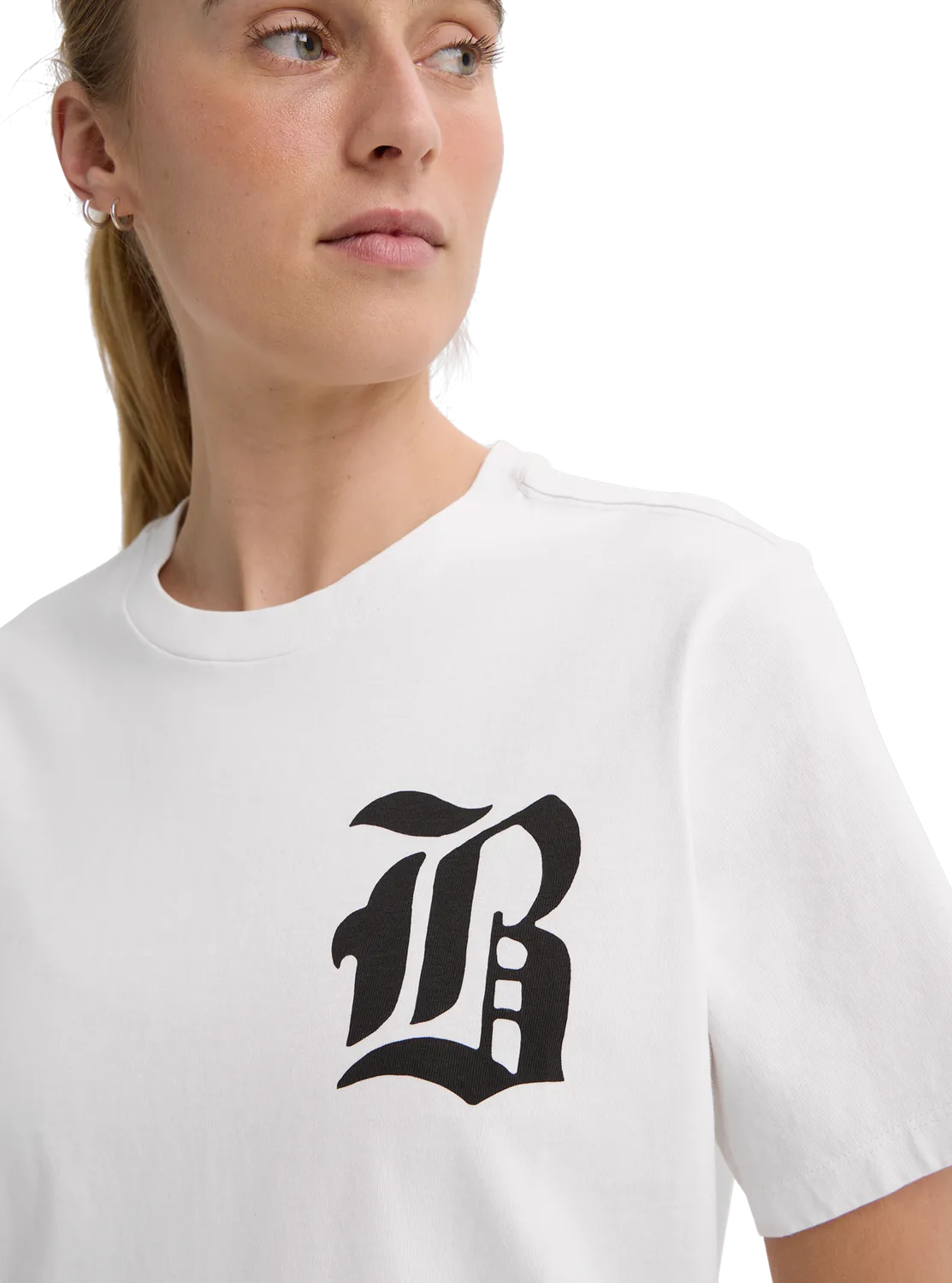 Burton Hesston t-shirt kortärm True Black B-tryck bomull