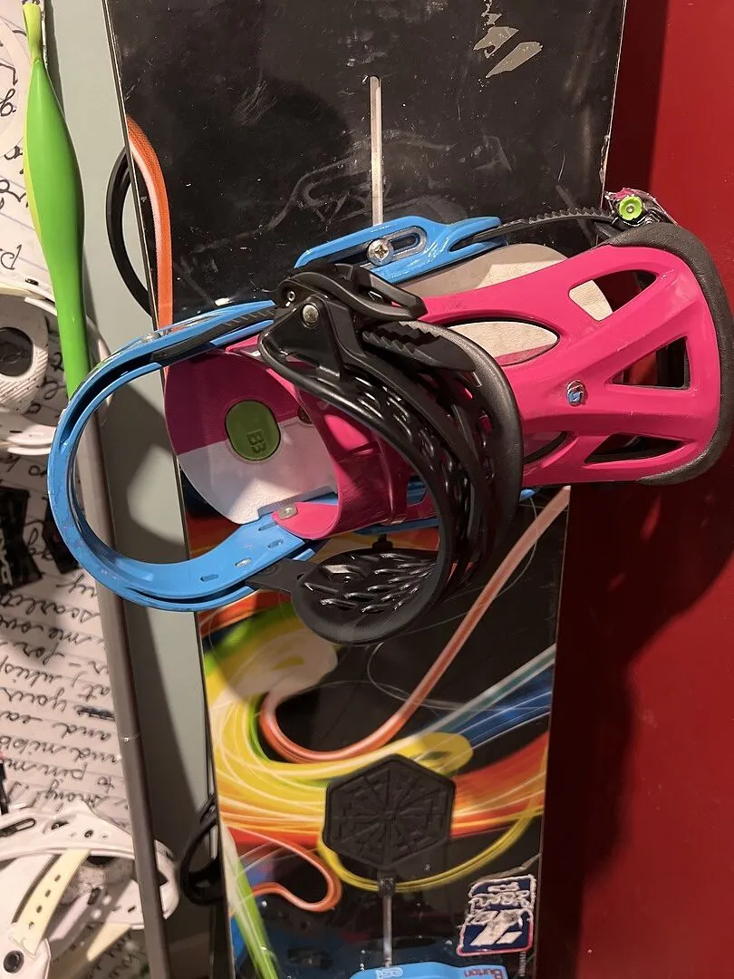 Burton Double Take bindning ankel tung Black OS