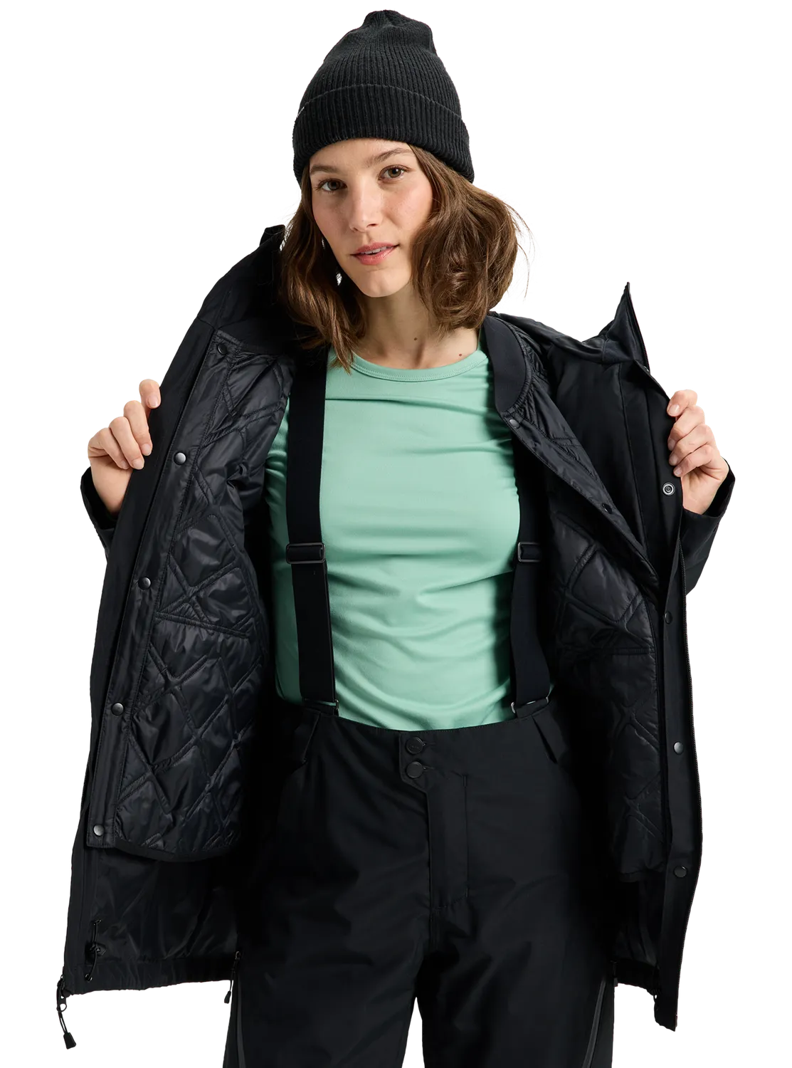 Burton Reserve 2L 3-in-1 skidjacka dam True Black