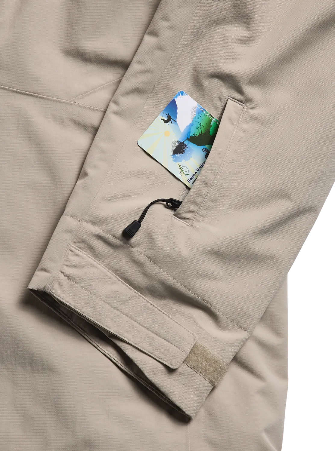 Burton Covert 2L fodrad skidjacka Stone Grey
