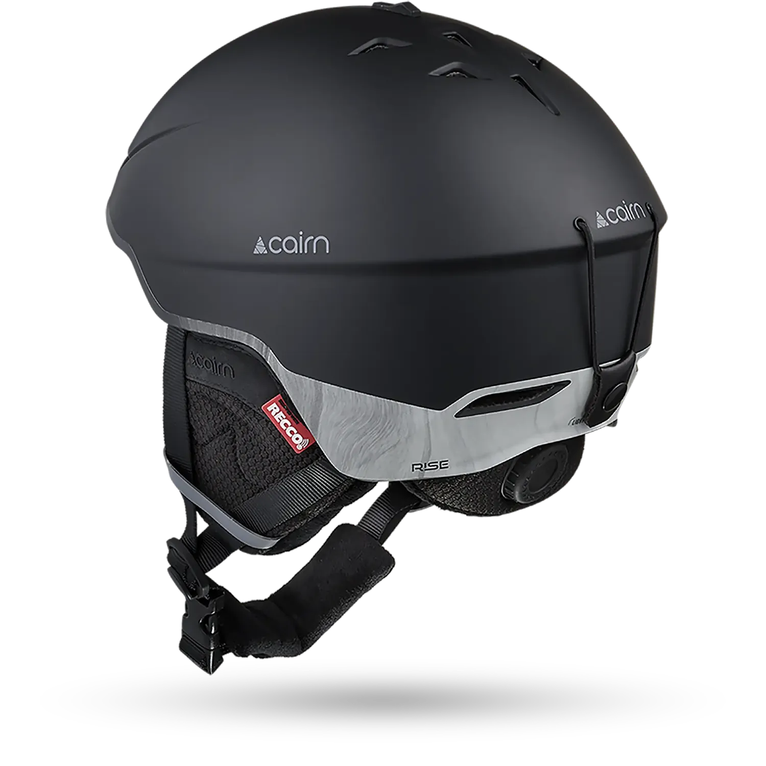 Cairn Rise II skidhjälm mat black lava freeride